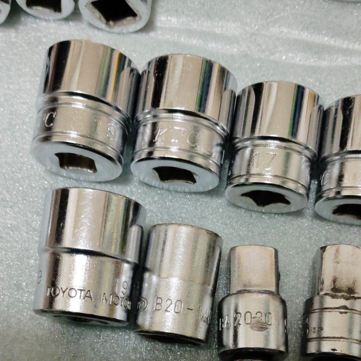 KTC Nepros Ko-ken Socket Wrench Set 3/8 1/2 Ratchet Japan Tool Lot