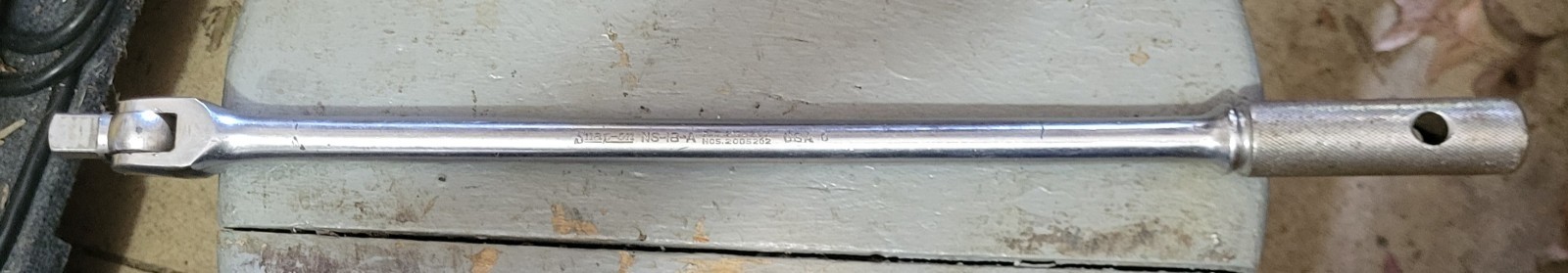 SNAP-ON TOOLS NS-18-A 1/2″ Drive Nut Spinner – 1950 Date Mark – USA