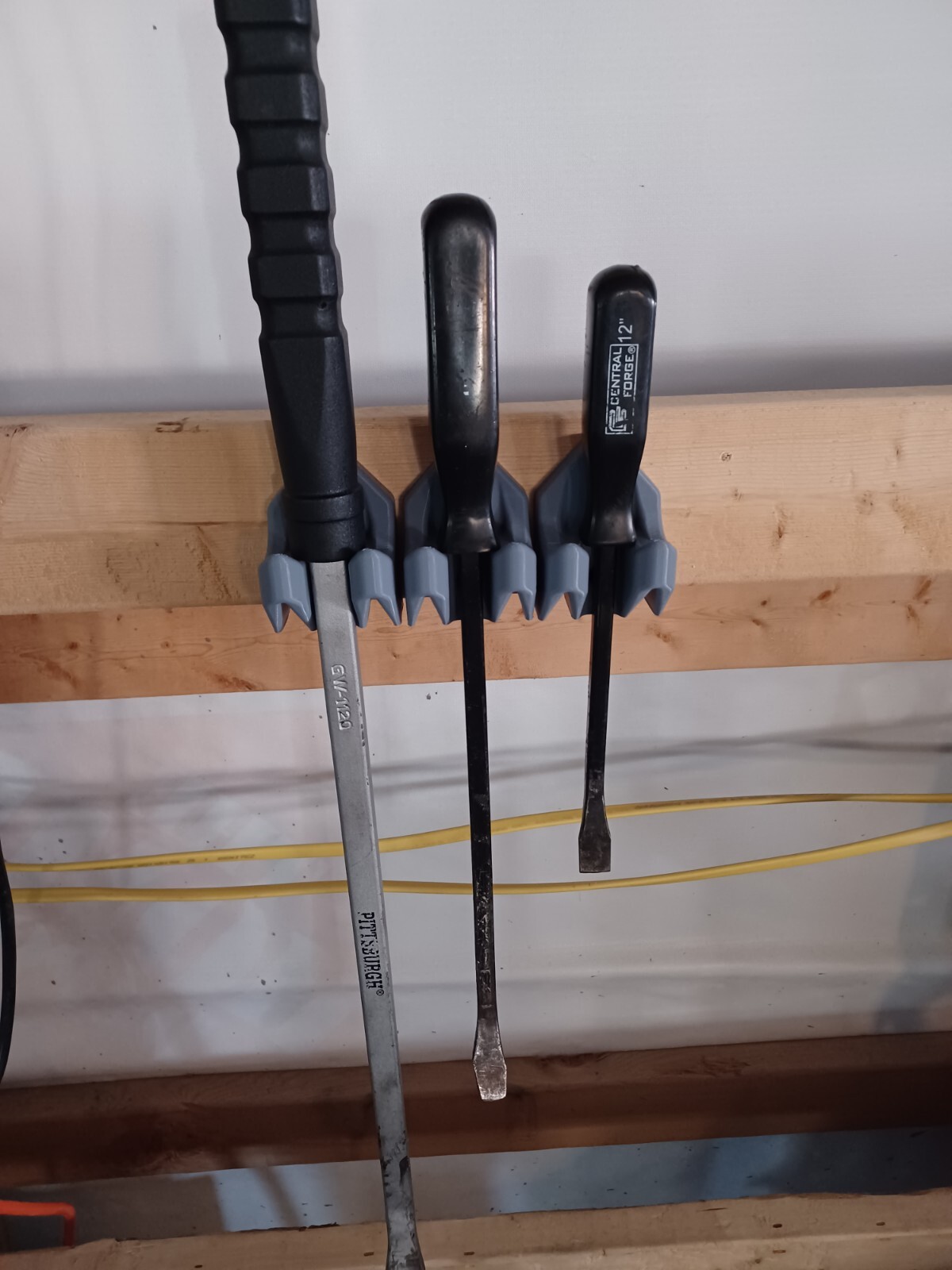 Prybar / Screwdriver Rack, 3 pack, Wall Mount (Magnetic)