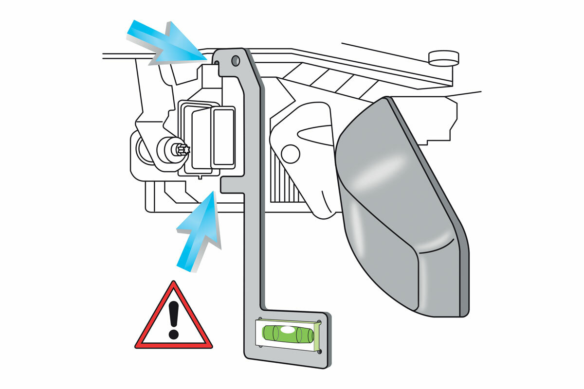 Laser 8257 ADAS Park Assist Camera Positioner Fits Volvo