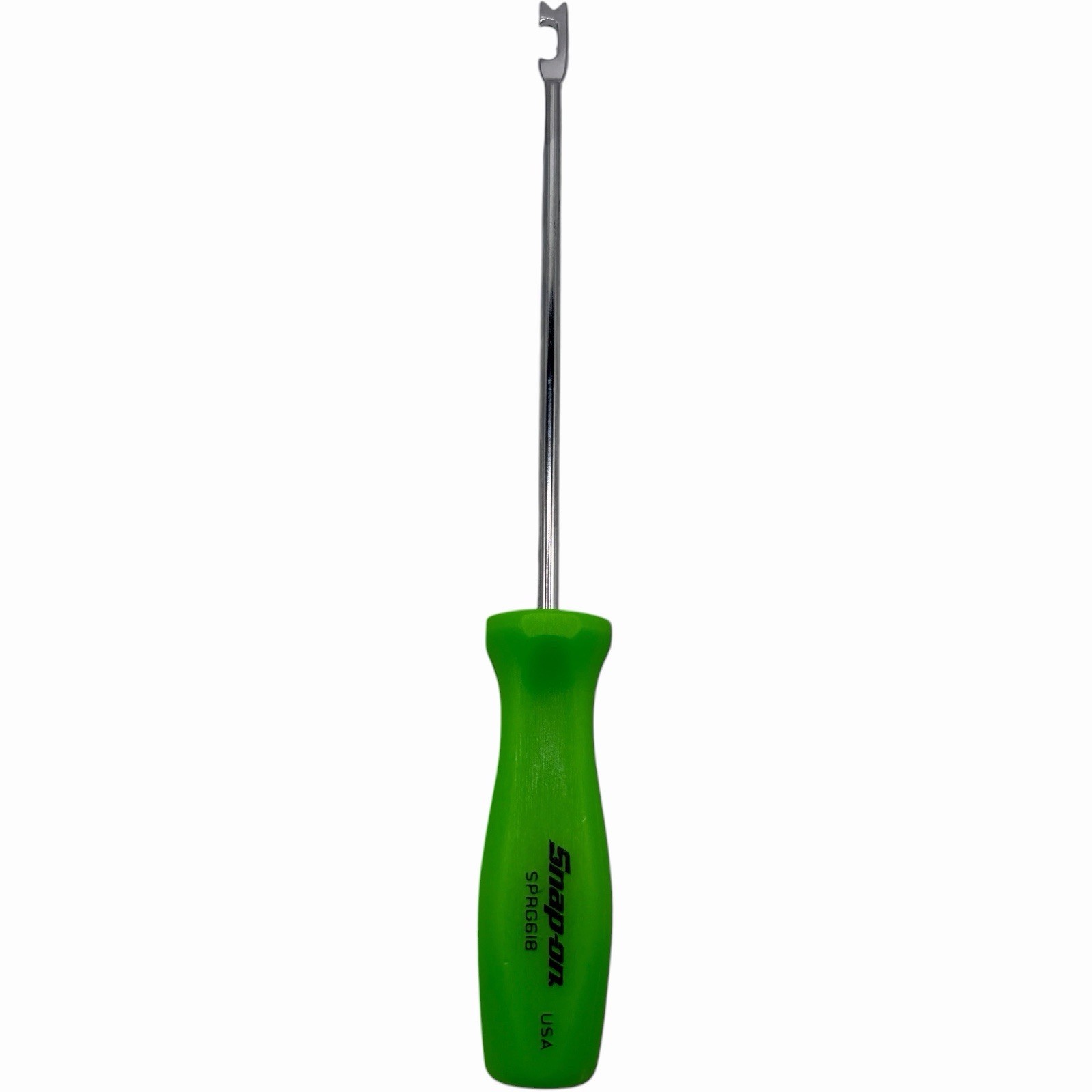Snap On Tools Push Pull Spring Tool Groove Green SPRG618G 6 Inch Shaft