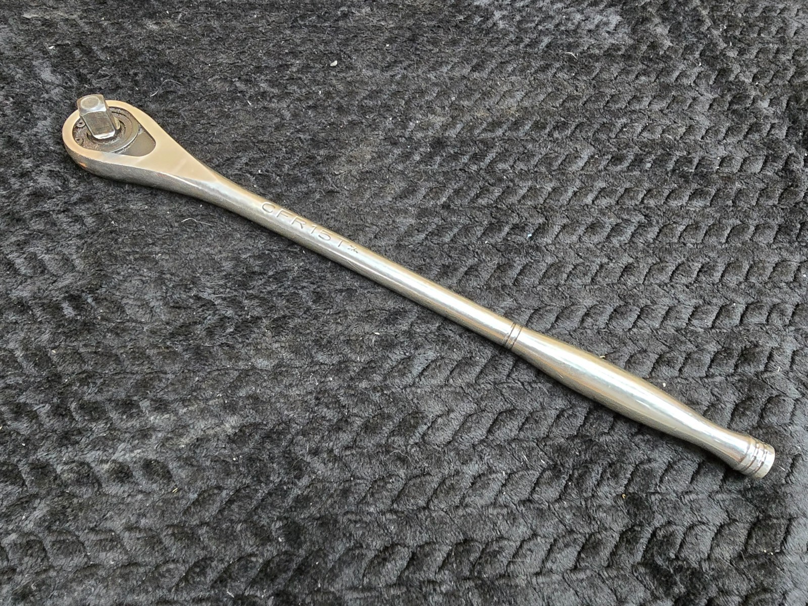 NICE USED USA Matco 1/2″ Ratchet CFR15T Chrome Style Rathet