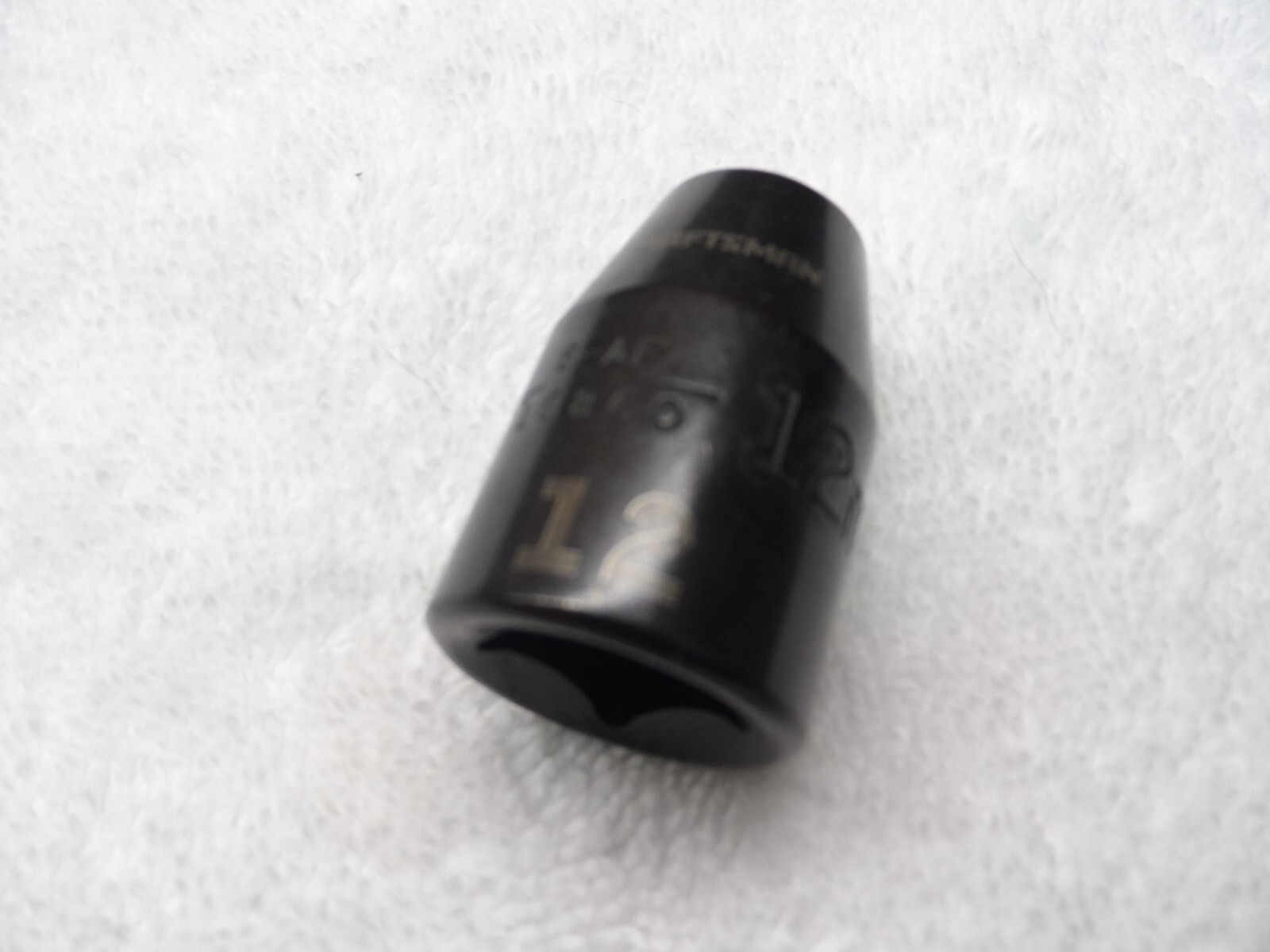 Craftsman 1/2″ Drive Impact Metric MM Shallow Socket, 12 mm Part # 15860 (loose)