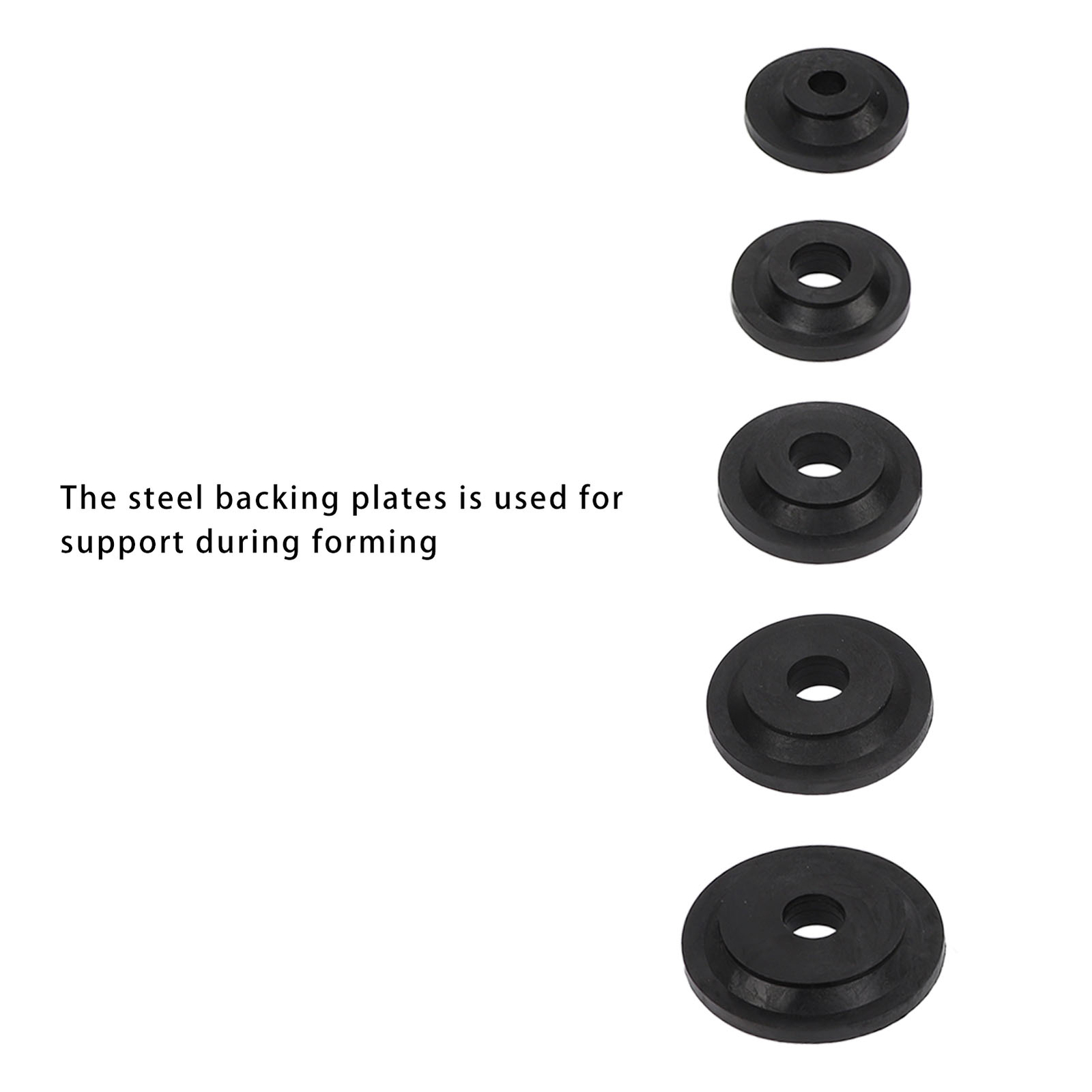 New Sheet Metal Dimple Die Set Carbon Steel Flared Hole Dimple Dies Backing