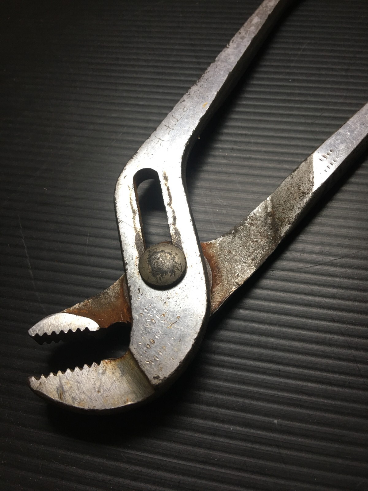 Vintage 1970s Proto 243 Tongue And Groove Slip Joint Pliers, Made in USA 10″L