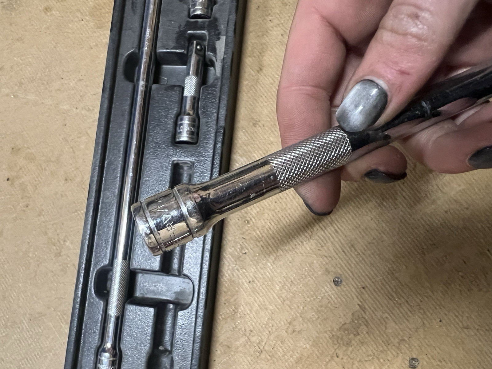 Gearwrench 3/8 Drive Extension Set Chrome Vanadium Steel