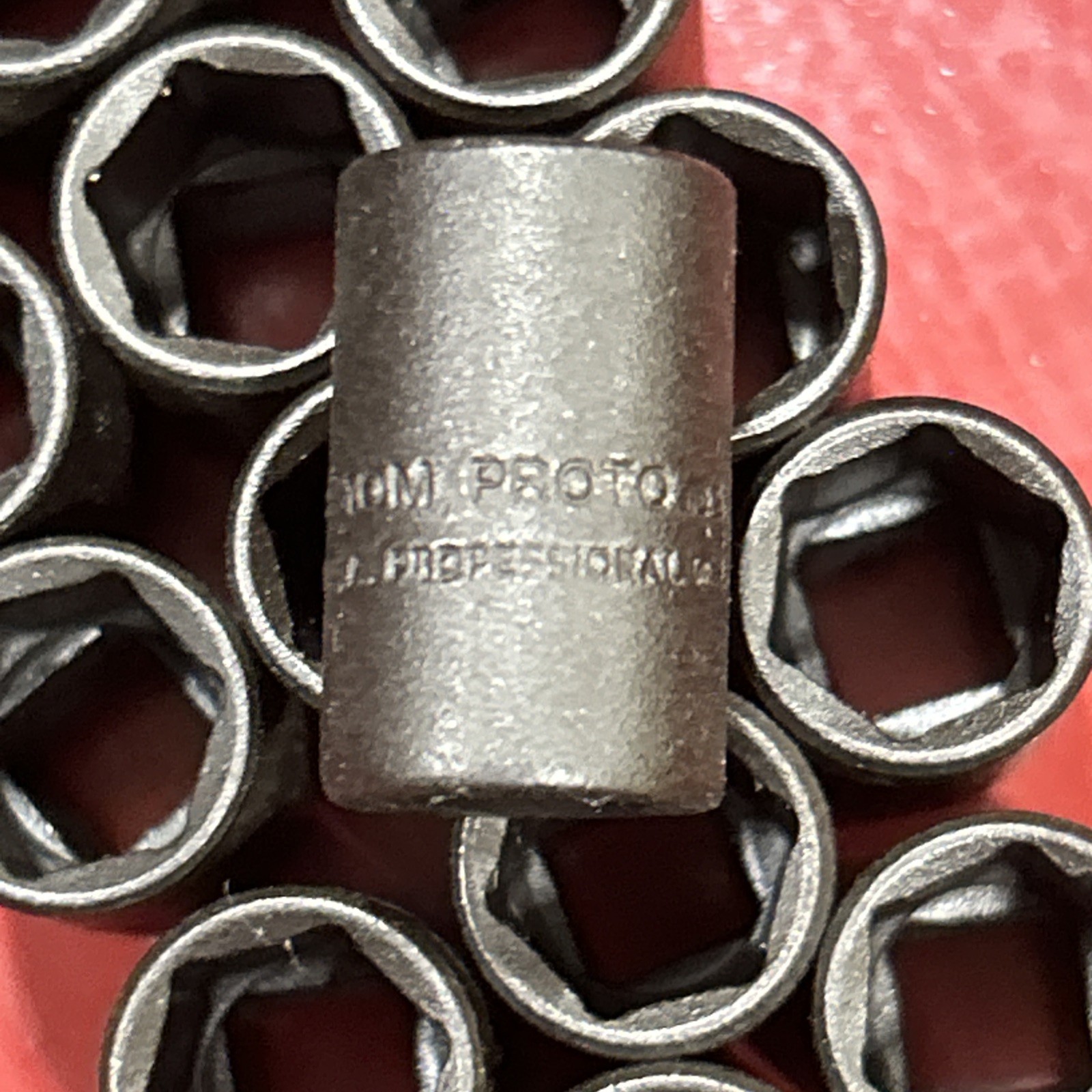 Lot Of 17 Proto J6910M 10mm Socket 1/4” Drive Total Of 17 Pieces