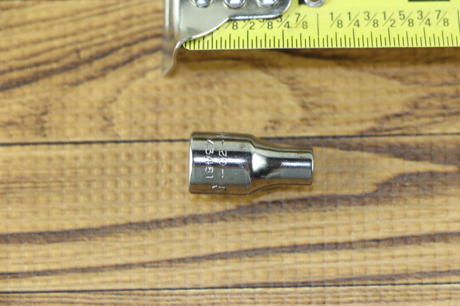 Craftsman 5/32» SAE 1/4» Drive 6 Point Shallow Socket -G- 43481 USA