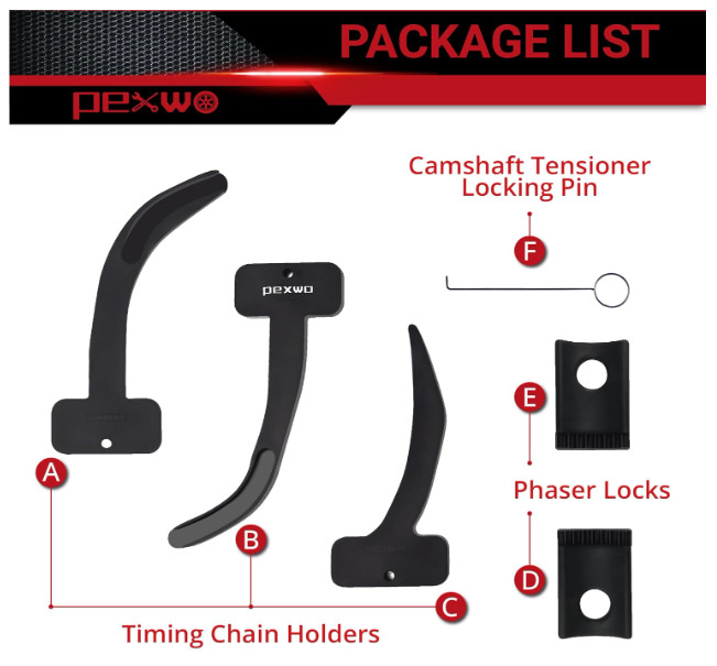 3.6 Pentastar Timing Tool Kit Compatible with 2011 to 2019 Chrysler Dodge Jee…