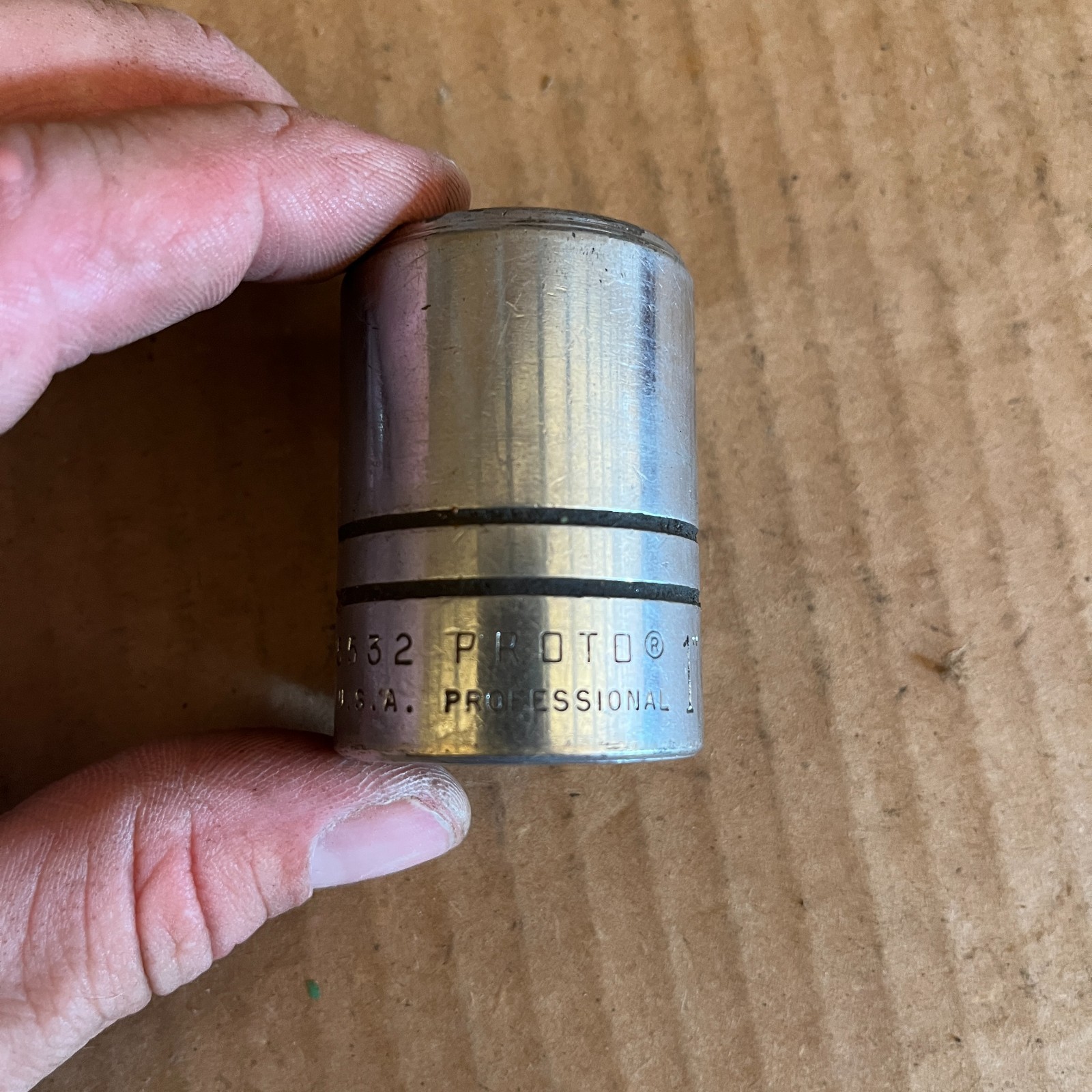 Proto 5532, 1″ Standard Socket 3/4″ Drive 12 Point – C