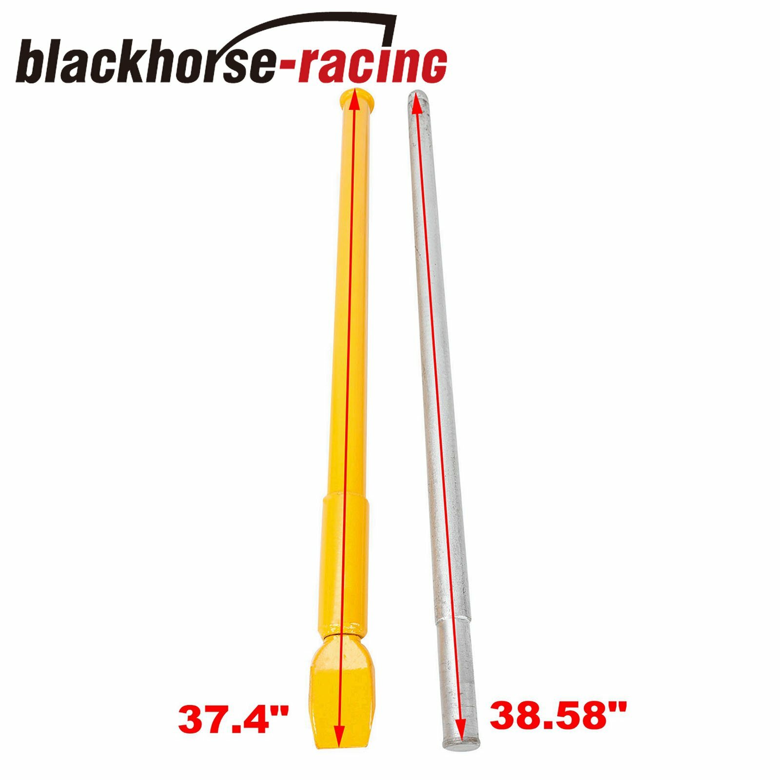 Yellow Steel Tire Bead Breaker Slide Hammer Heavy Duty Bar for Car Truck Trailer