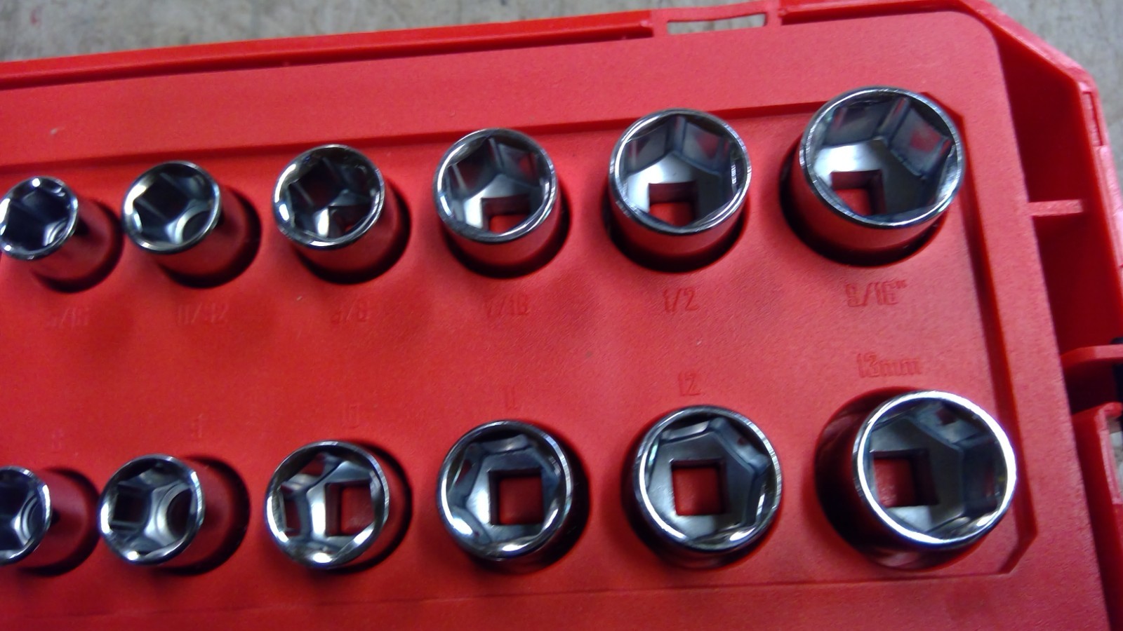 CRAFTSMAN Socket Set SAE / Metric 1/4-Inch Drive 20-Piece