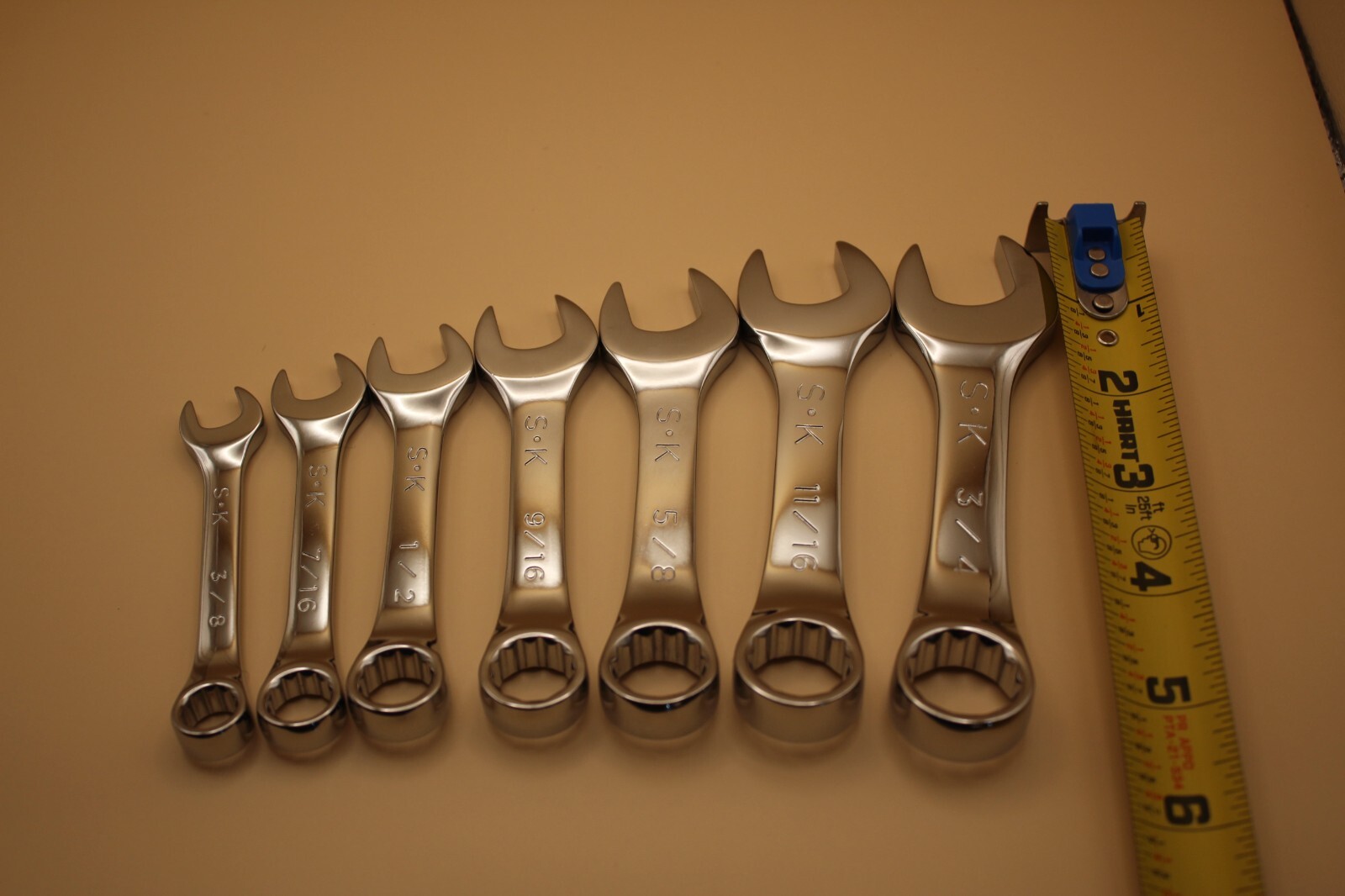 SK Short Wrench Combo Pack Metric Set & SAE Set 12 Point Both Sets NEW Proline