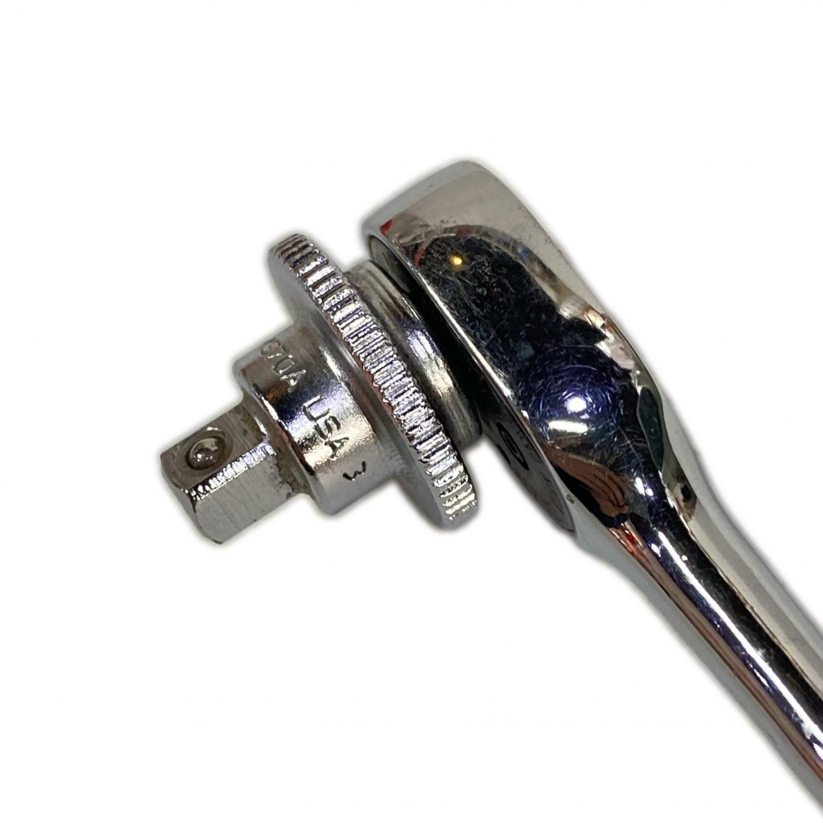 Snap-on TM70C 1/4″Drive Ratchet Standard Spinner Ratchet Adapter TMS70A [Used]