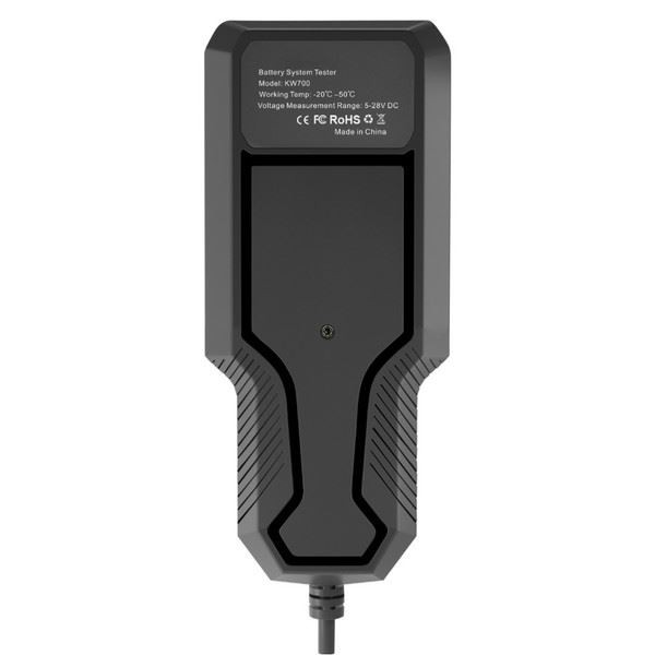 Record Printout For Car Maintenance KW700 Battery Tester Conductance Analyzer