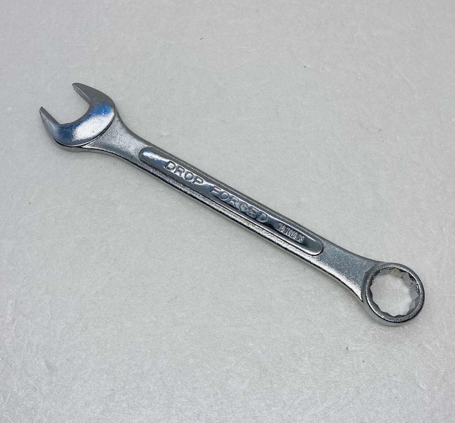 Vintage Drop Forged Open End Wrench 11/16” Taiwan 7.5” T1