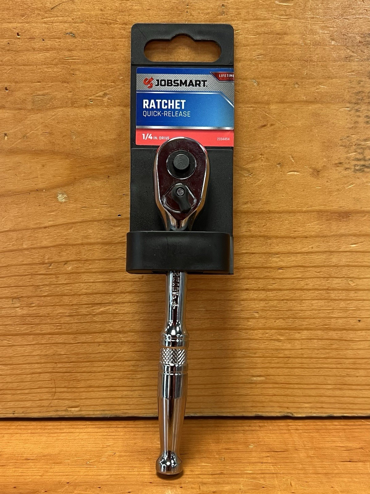 JOBSMART 1/4″ Drive Quick Release Ratchet 2334454