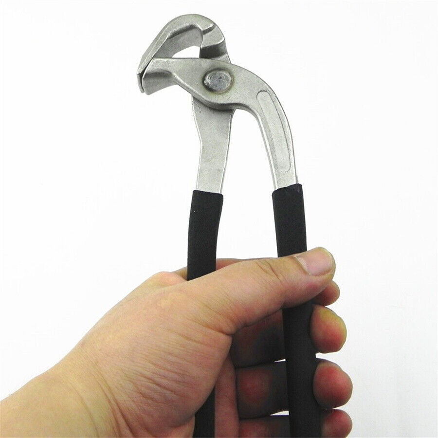 Steel Handle Leaf Edge Pliers Flat Metal Dent Car Paint Non-Damaged Repair Tool