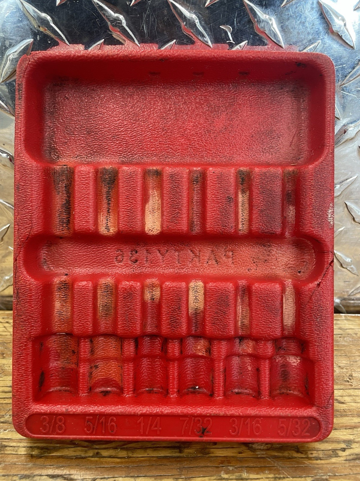 Snap-On SAE Long Hex Allen Ball Sockets PAKTY136