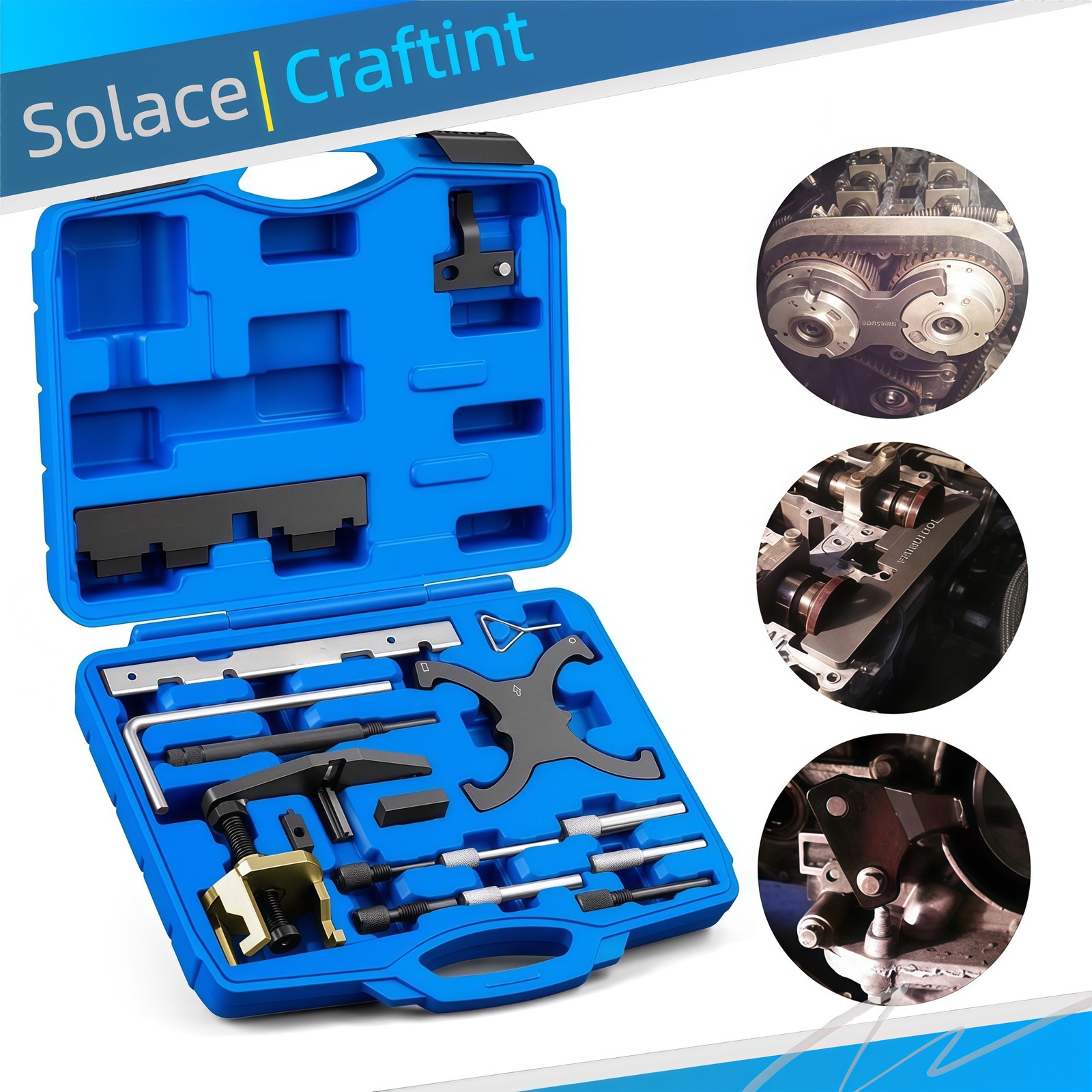 NEW Engine Camshaft Timing Tool Kit For Ford Mazda Volvo Duratec EcoBoost TDCI