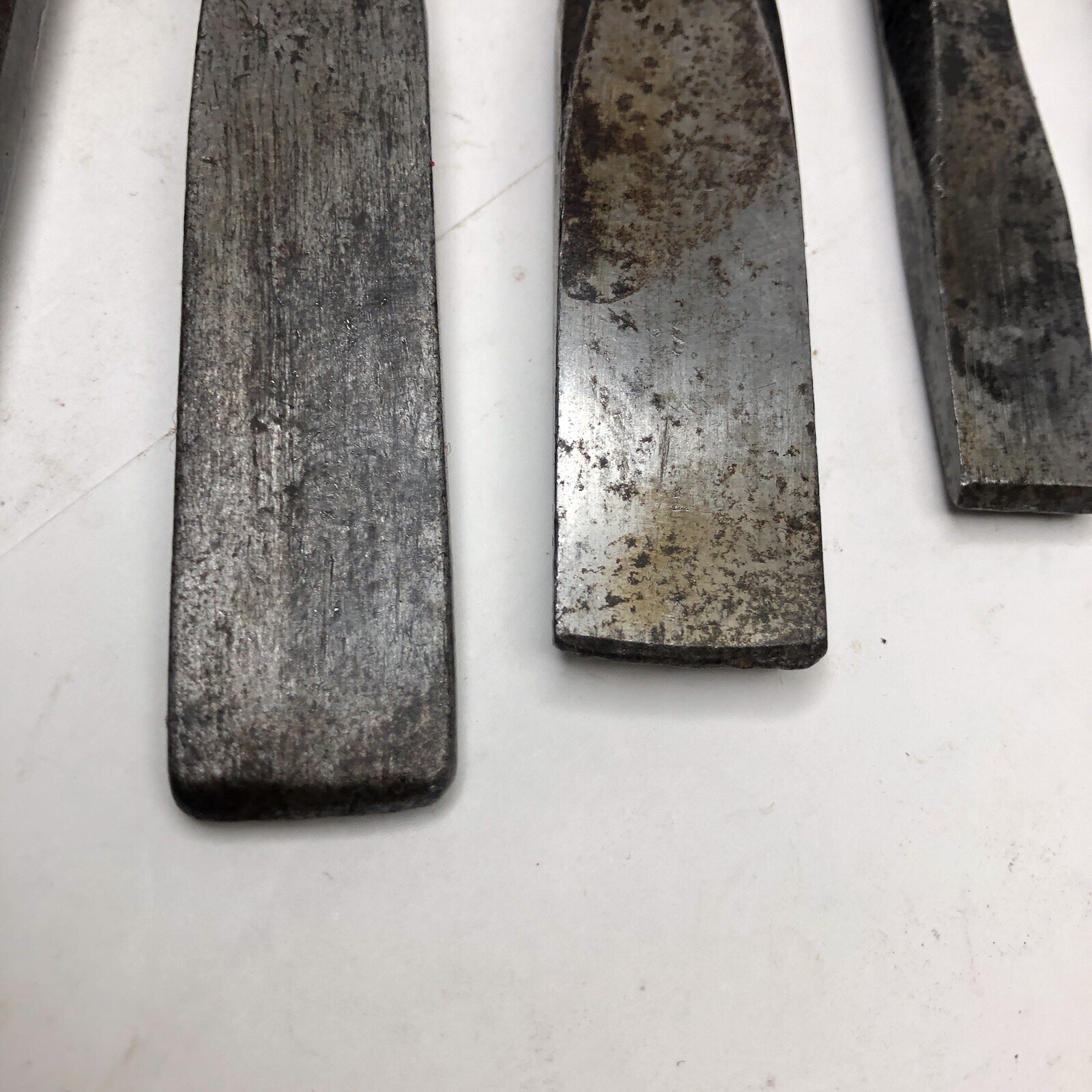 (5) Mix Lot of Craftsman-Williams-Bonney-Proto-Mac Tools Cold Chisel Chisels Set