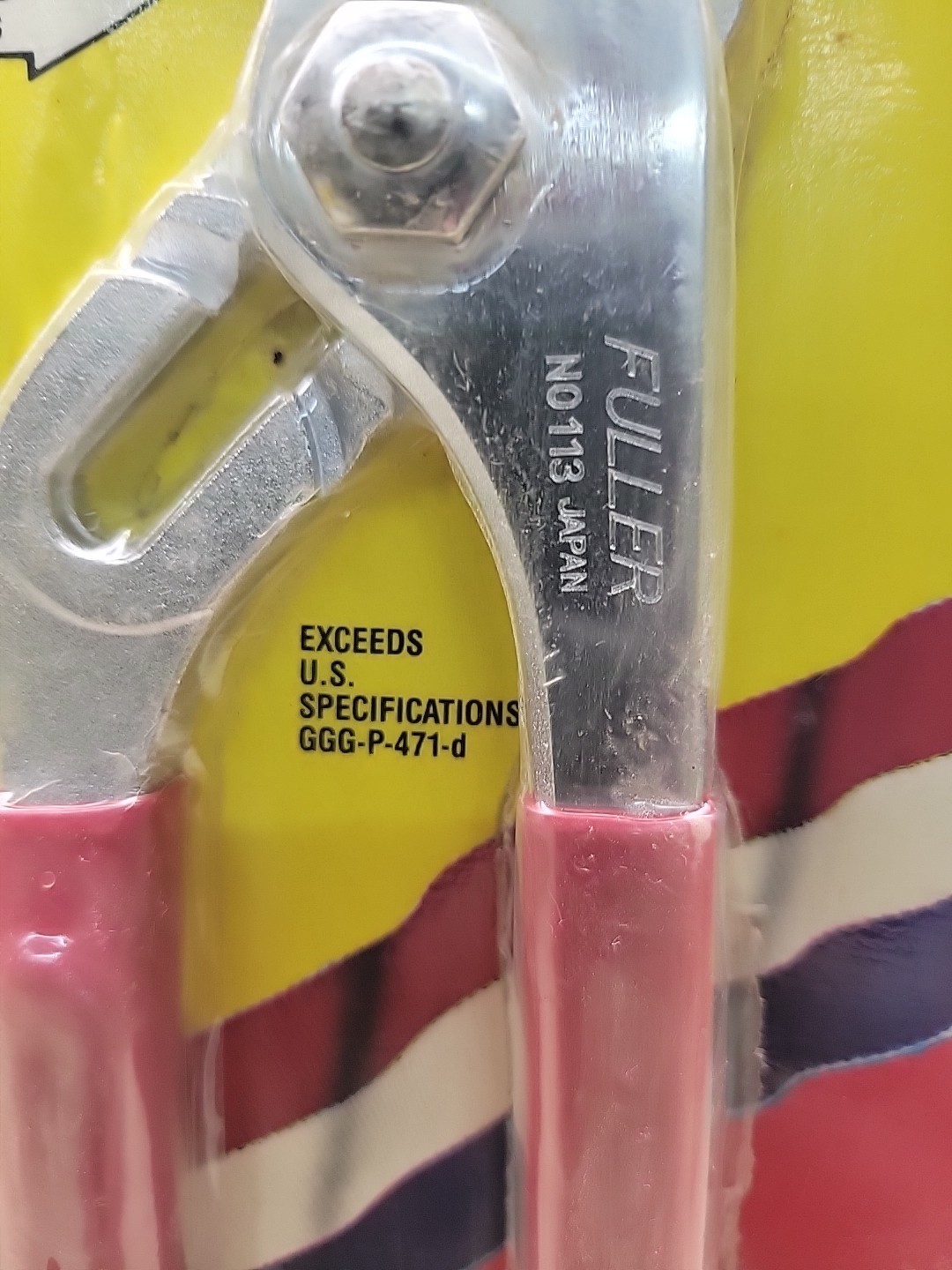Fuller 113 10″ Adjustable Groove Joint Plier New Old Stock Japan