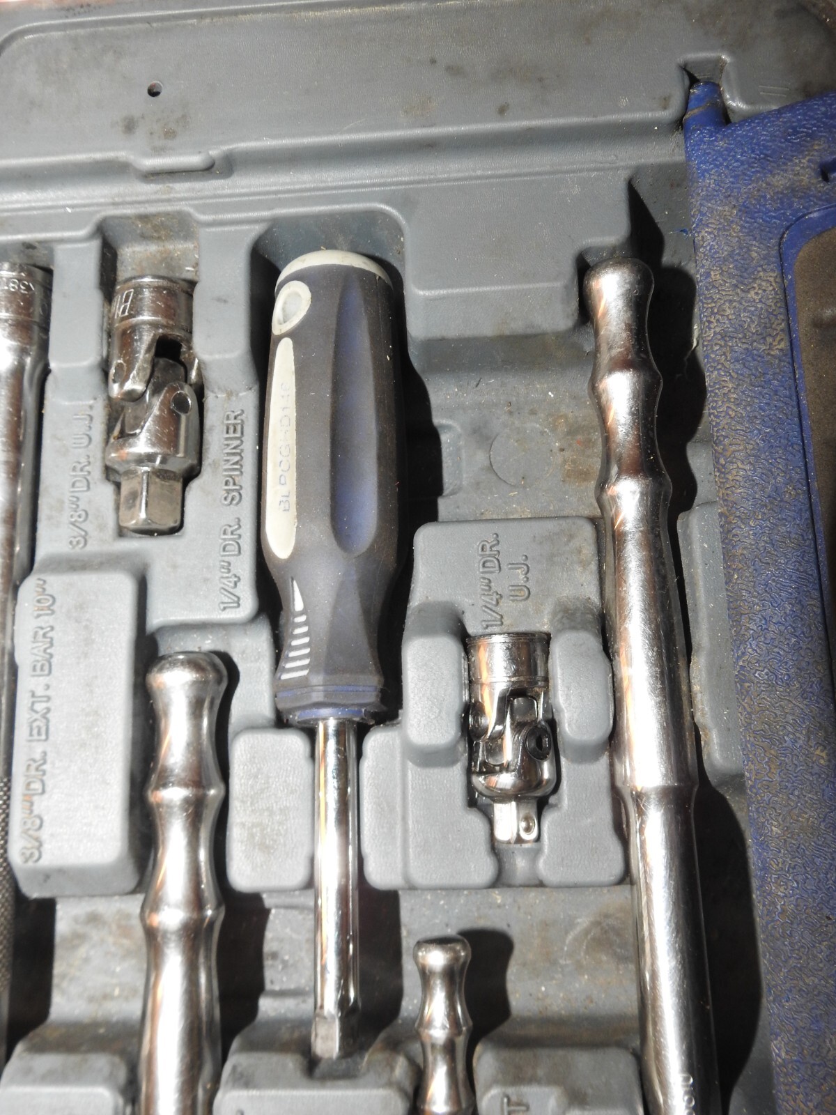 Blue-Point BLPGSSC155 155 Pc SAE Metric General Service Socket Set *Missing 3Pcs