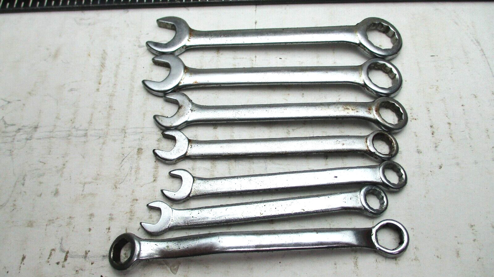 Craftsman Lot Of 7 Combination Wrenches Vintage See Pictures For Details
