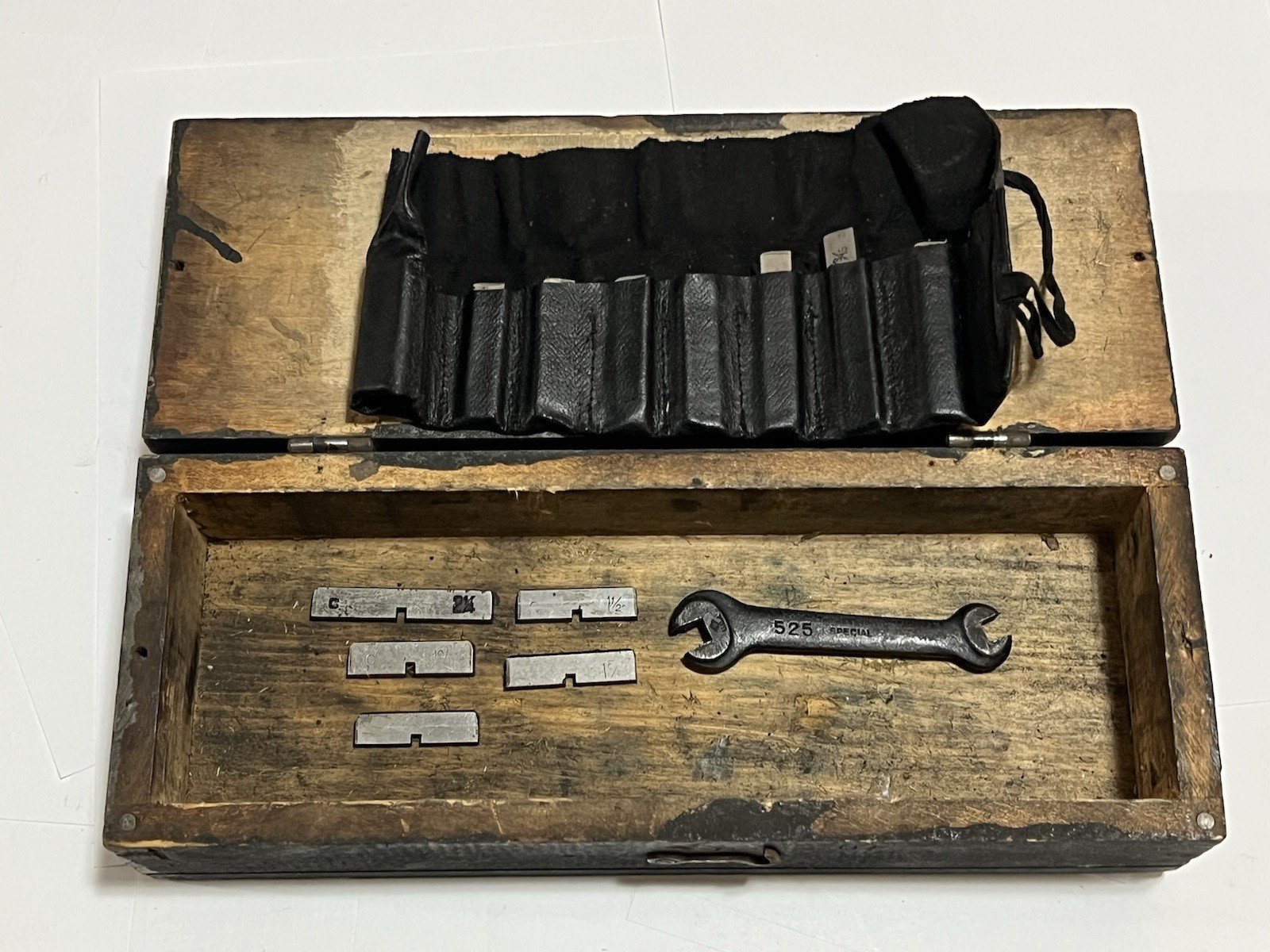AMMCO HA Lee Vintage Crank Pin Re-Turning Tool in Box w Cutters 1-1/4″ – 2-1/4″
