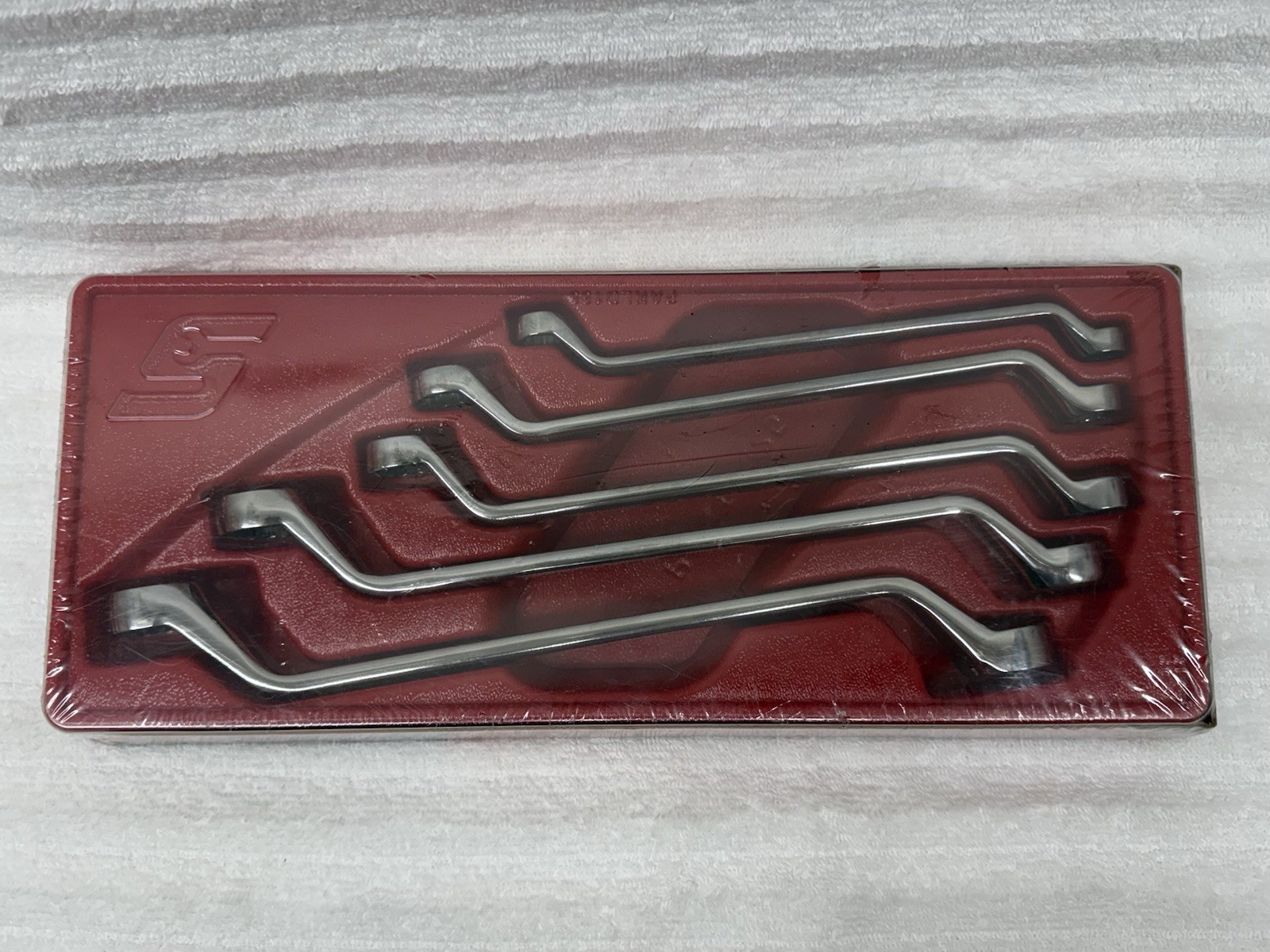 New Snap On 12 Pt STANDARD Deep 60° Offset Box Wrench 5 Pcs Set-XO605 SAE3/8-7/8
