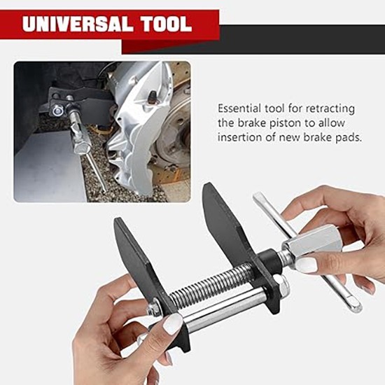 Auto Disc Brake Pad Installation Caliper Piston Compressor Press Spreader Tool