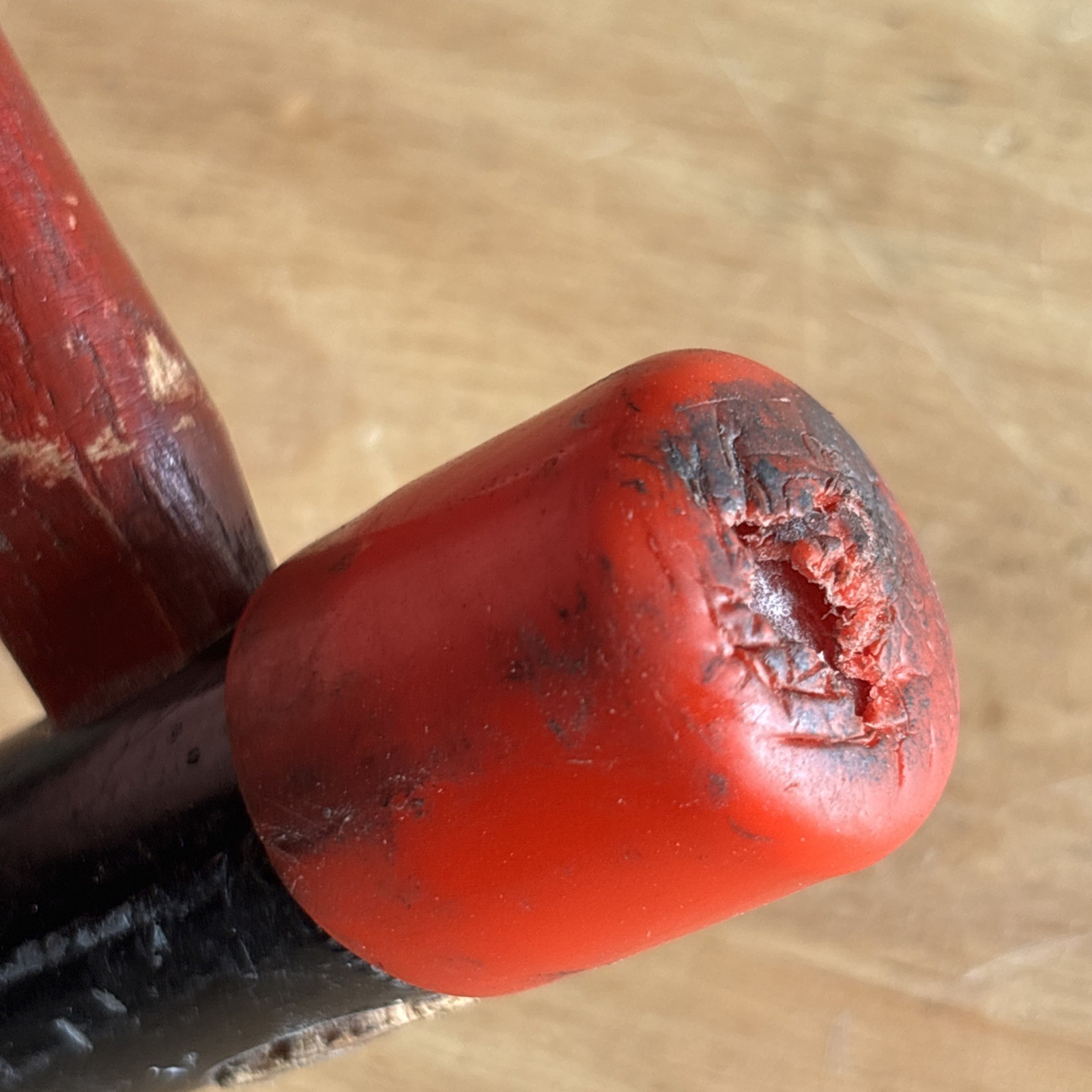 Stanley Soft Face Dead Blow Hammer Mallet Replaceable Faces No. 593 Vtg USA