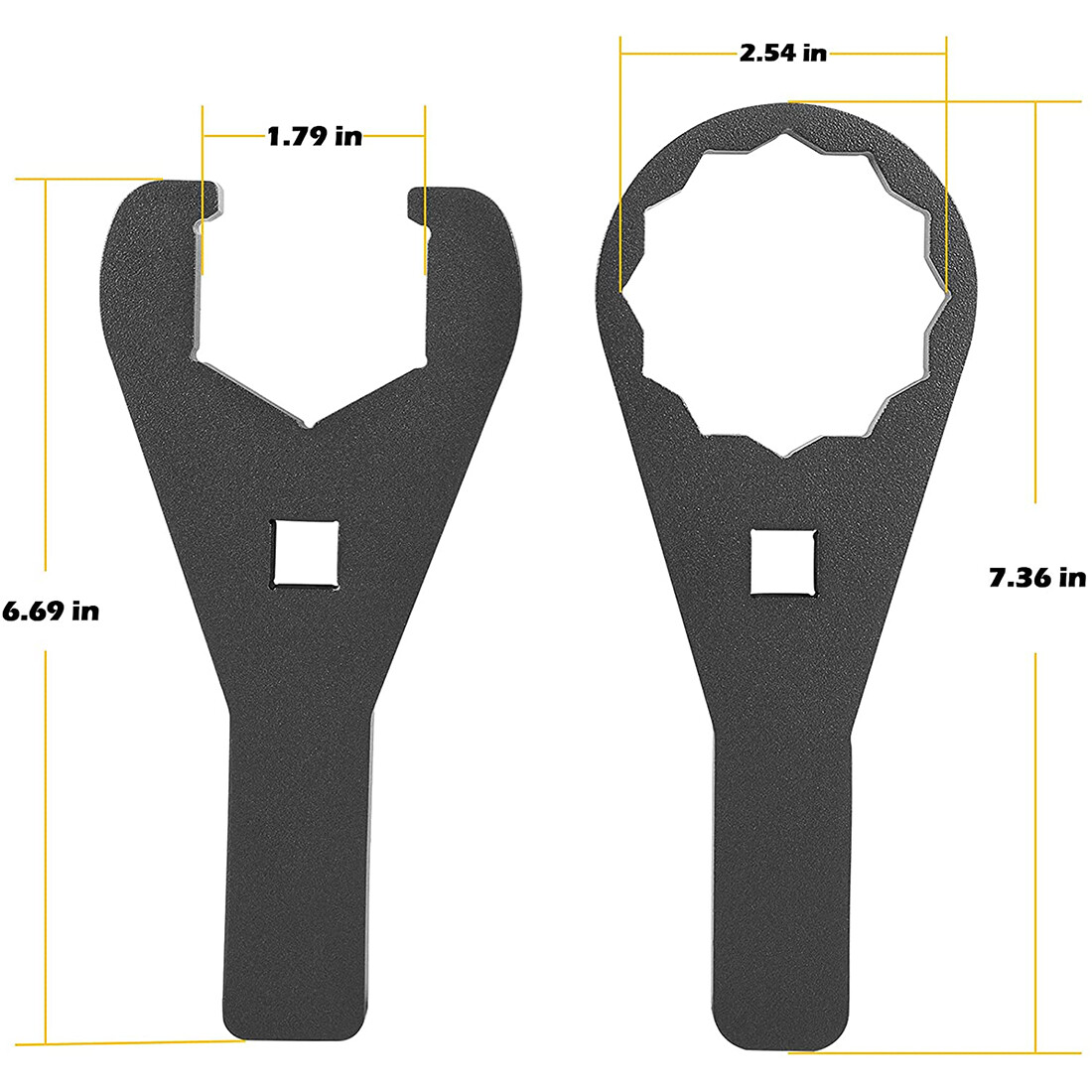 45.5mm and 56mm ATV Axle Wrench Set For Honda TRX250X, 300X, 300EX, 400X, 400EX