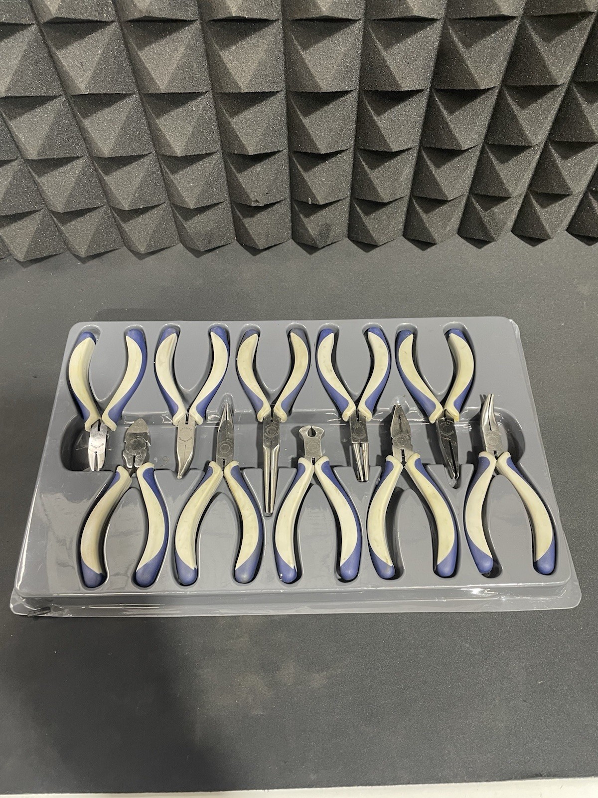 Blue Point BMPL1000 10 Pc Mini Pliers Set w/ Tray Pre-Owned