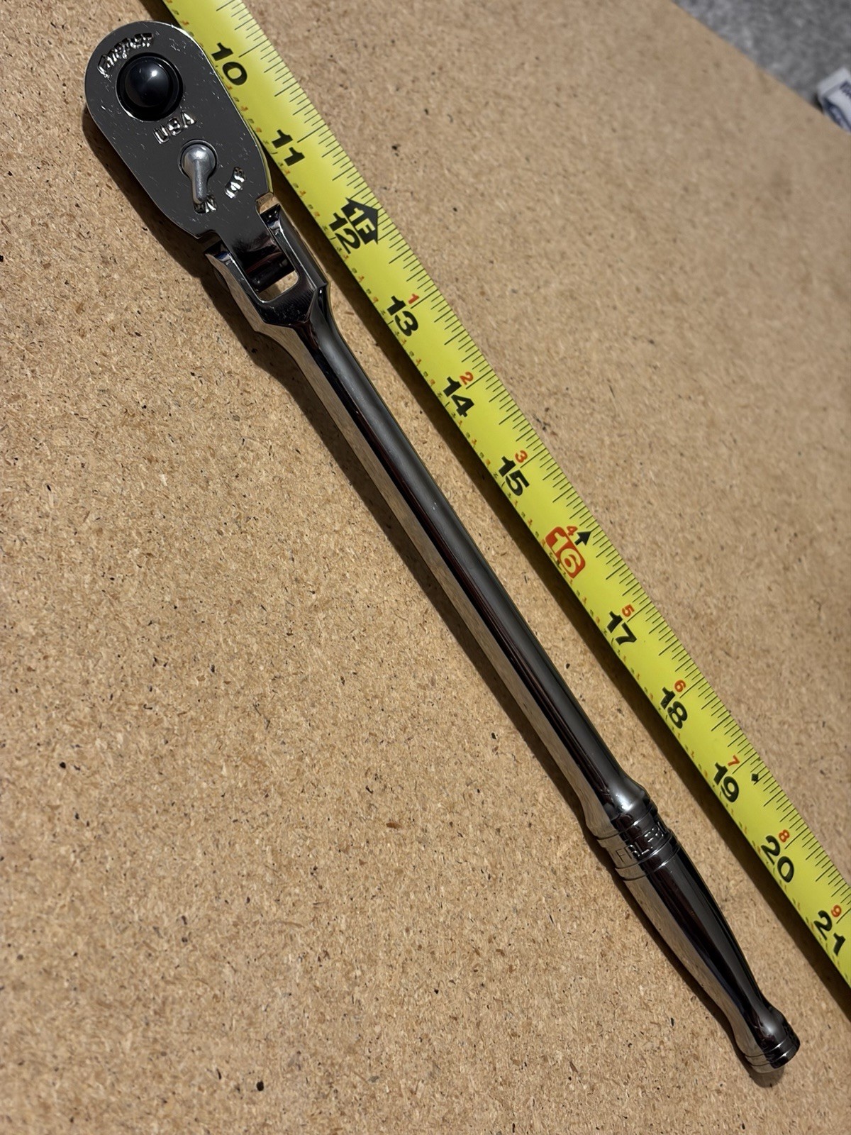 New Snap-On FRLF80A 3/8 Quick Release Long Flex Head Ratchet