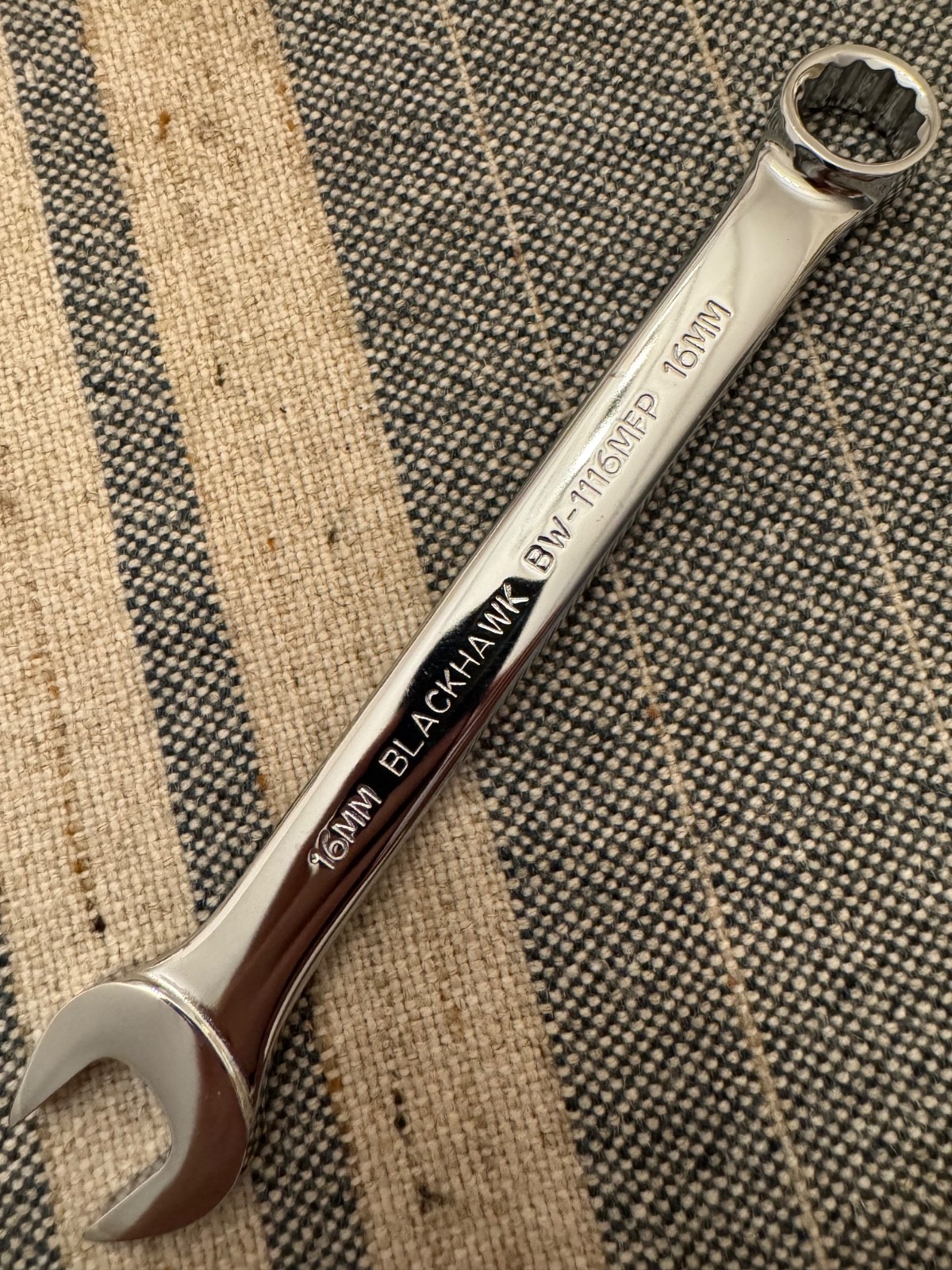 Blackhawk Proto BW-1116MFP 16mm Combination Wrench 12pt Full Polish USA NOS