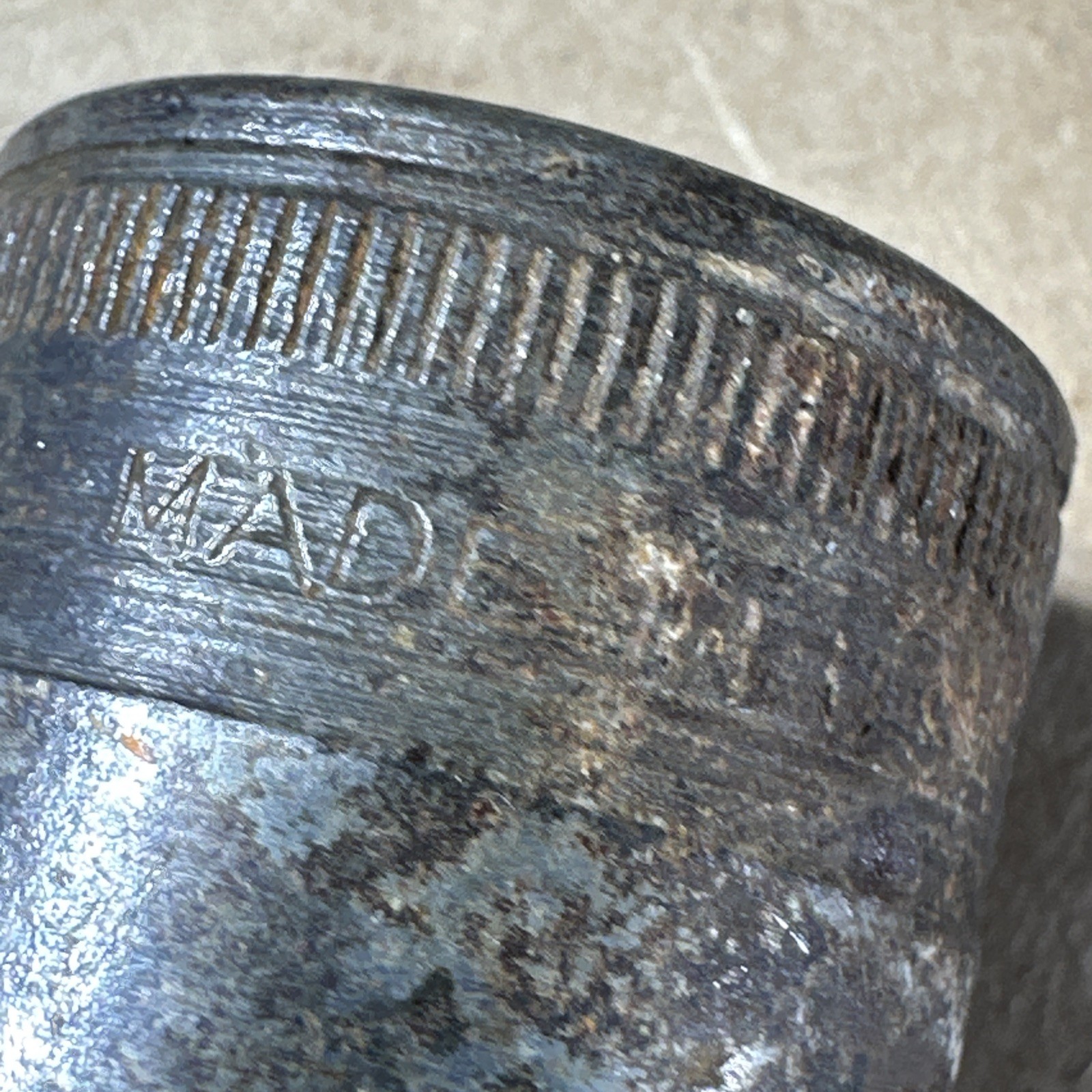 Early Snap-on USA SW-320-1/2 1 Inch 12 Point 1/2″ Drive Shallow Socket