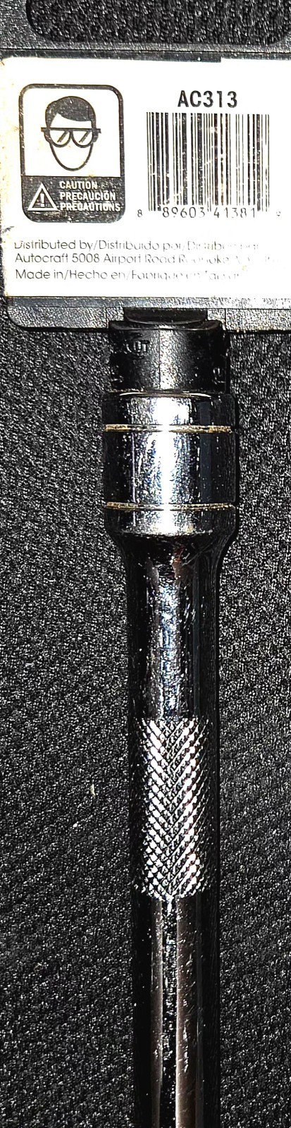 Brand New Autocraft -3/8in. Drive Extension, AC313, 5in. (12.7cm) In Length
