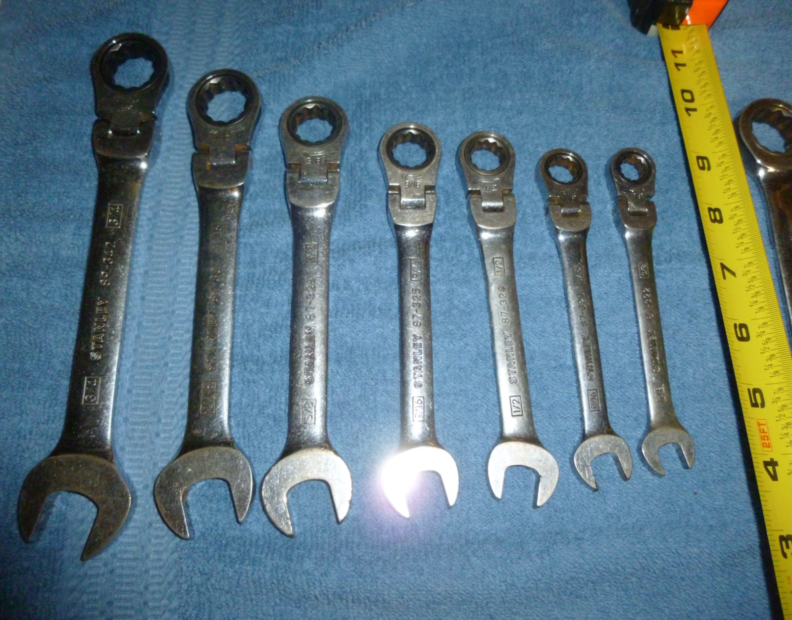 16, Spline wrenches, Stanley, Gearwrench, Pittsburg, Kobolt, Ratcheting,Open end