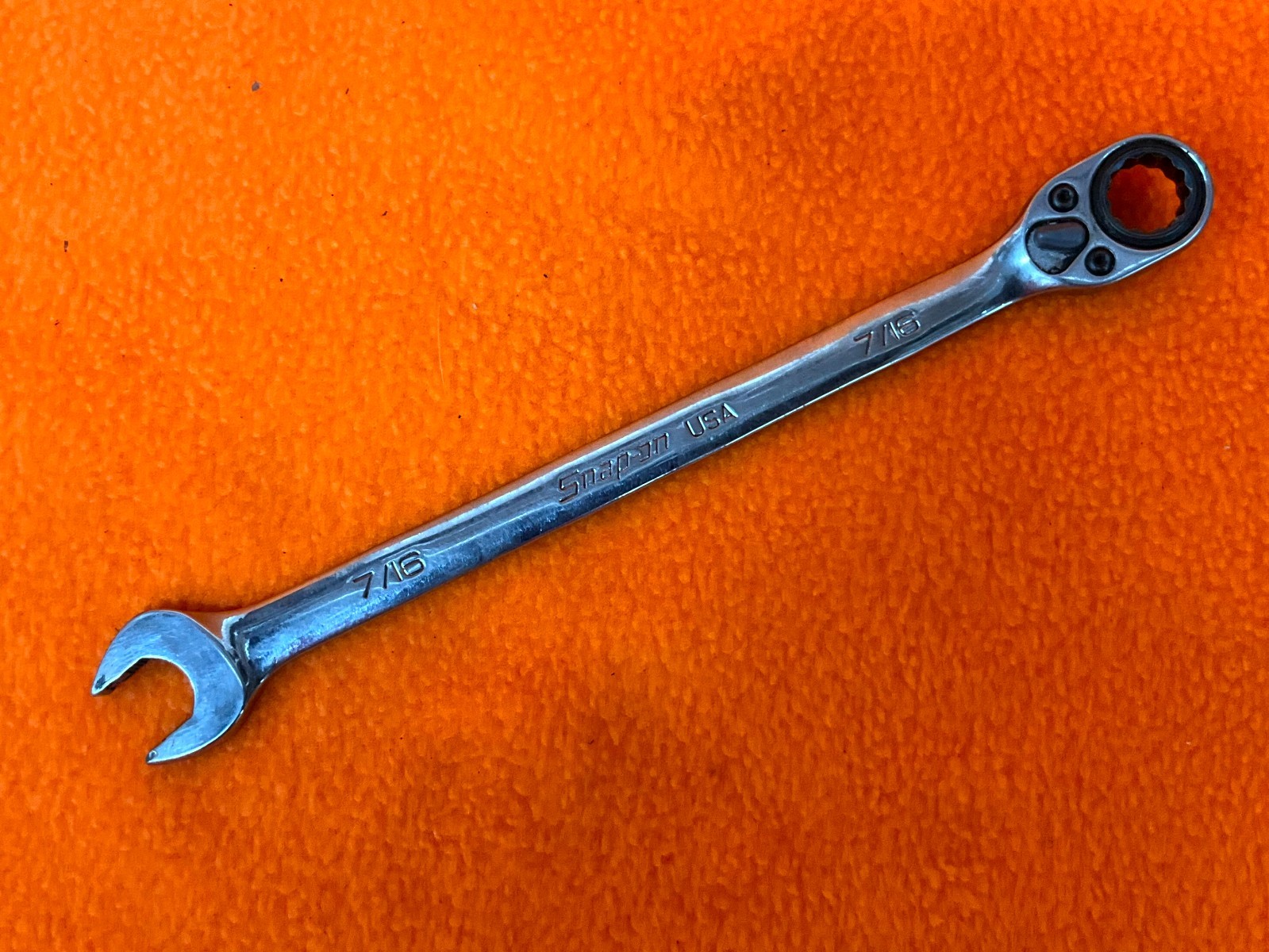 Snap-on Tools Reversible Ratcheting Combo Wrench SAE 7/17″ SOXRR14