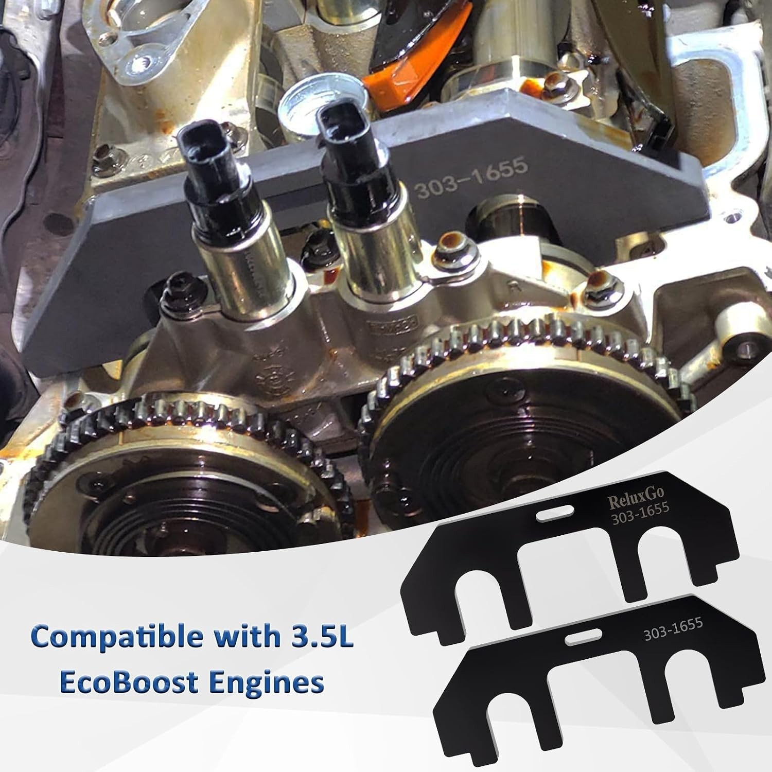 303-1655 Camshaft Holding Tool Kit, Compatible with Ford 3.5L EcoBoost Upgraded