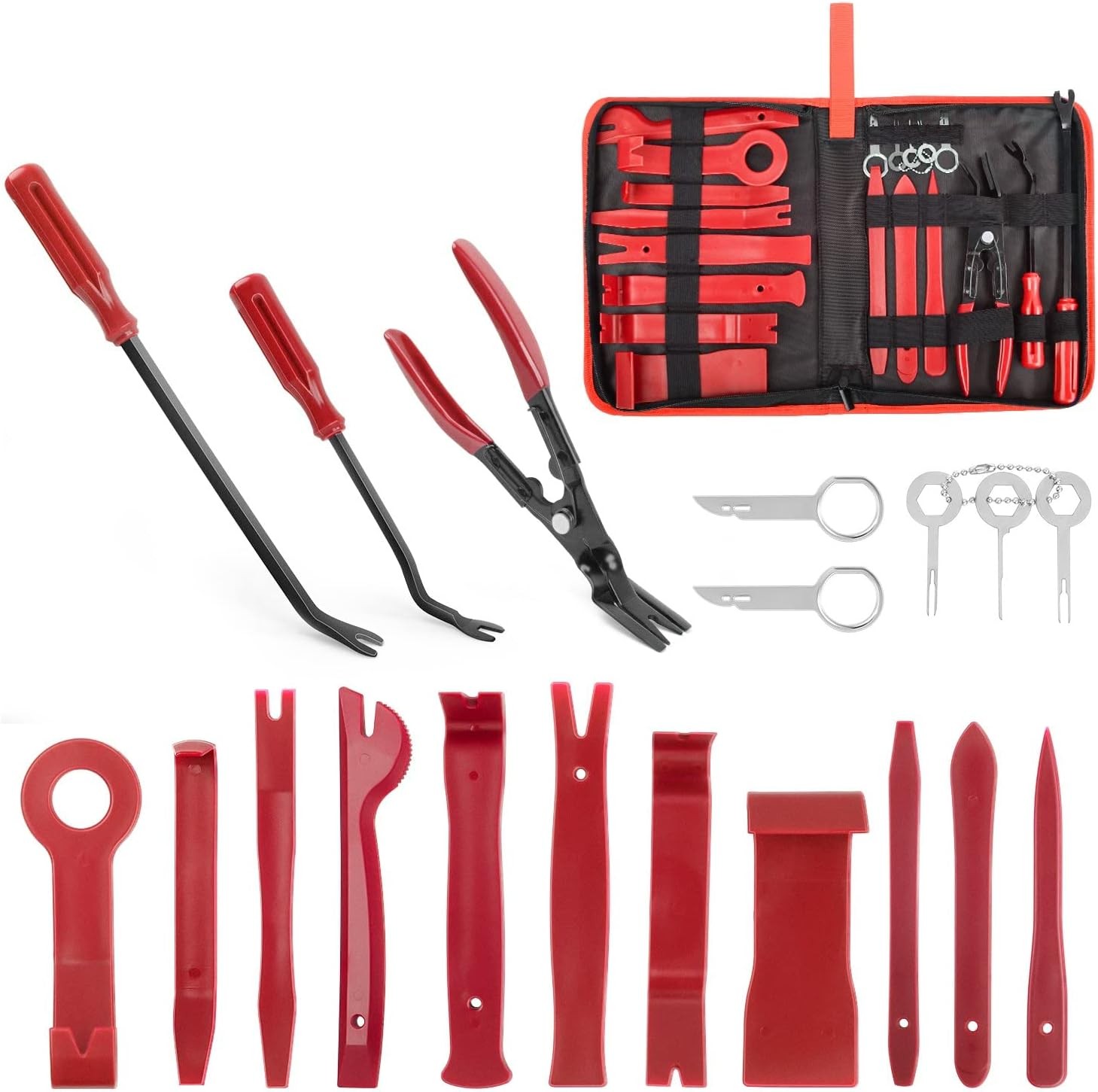 19-Piece Interior Trim Removal Tool Set: For interior trim panels