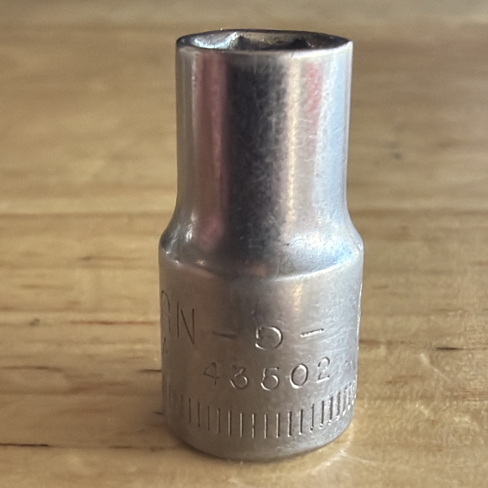 Craftsman 6mm Shallow Socket 1/4″ Drive 6 Point Inverted G Series 43502 USA