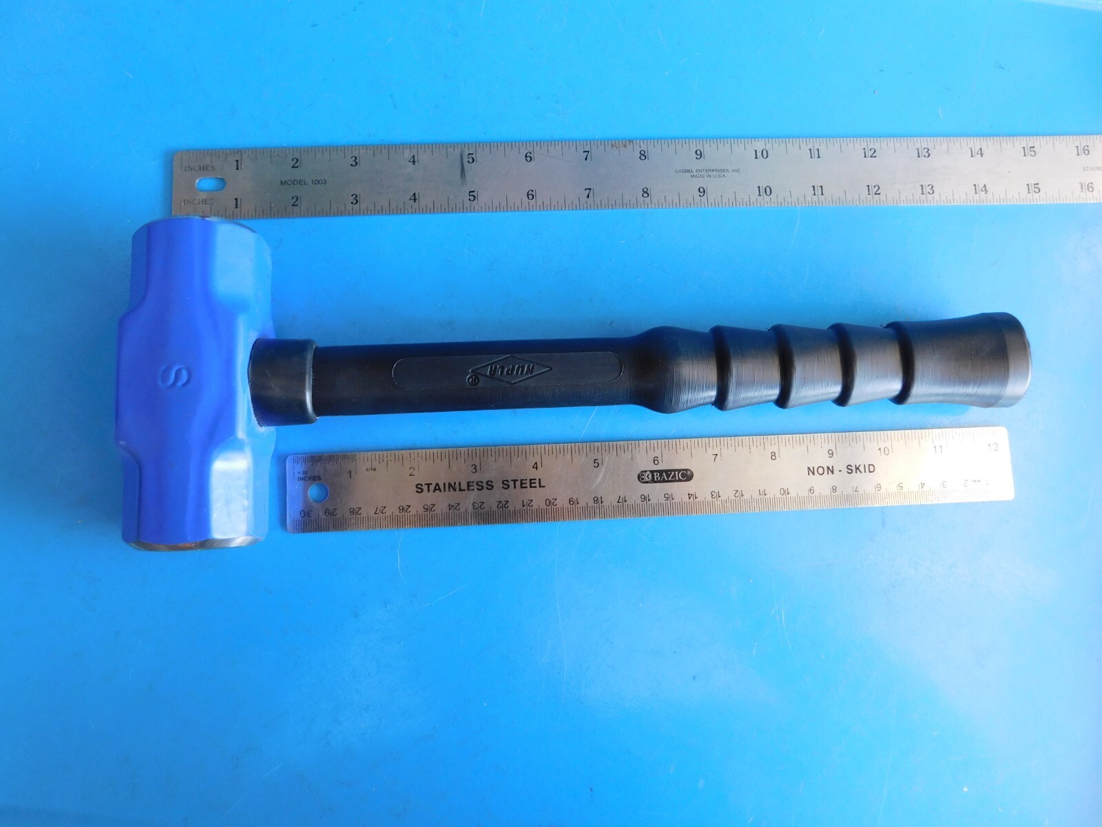 USED , NUPLA » 4 LB. » SOFT FACE STEEL SLEDGE HAMMER