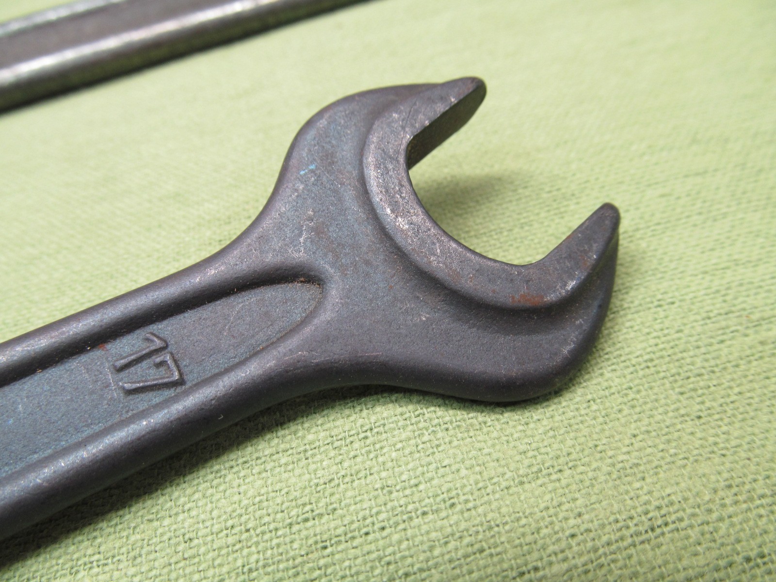 Pair WGB German Made Wrenches -30mm Single Open End & 17mm x 22mm Dbl Open End