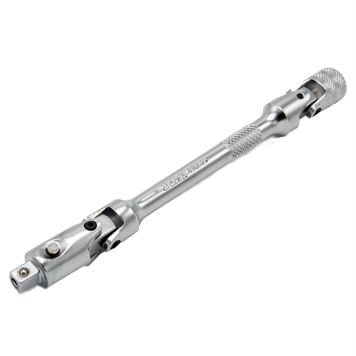 VIM Tools 6 Inch OAL 1/4 Inch Drive Double Joint Universal Locking Extension wit