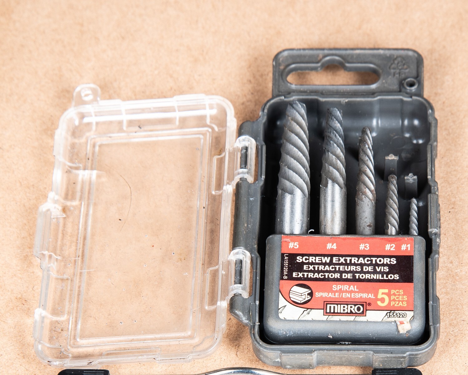 Mibro Spiral Screw Extractors