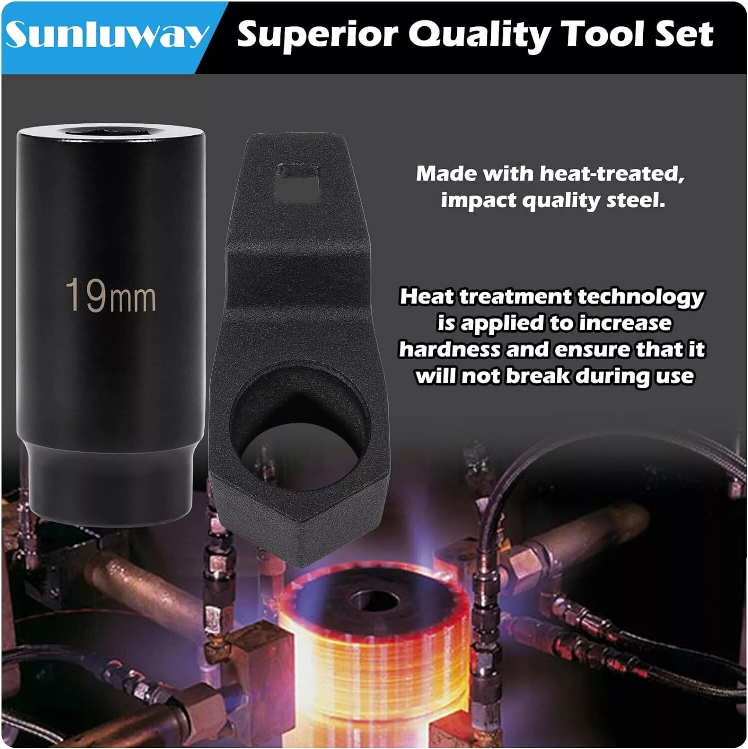 19mm Harmonic Balancer Socket / 50mm Crankshaft Pulley Wrench for Honda/ Acura