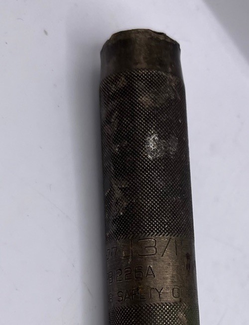 Snap On ppb1226a 12” bronze drift punch with a 13/16” point edge
