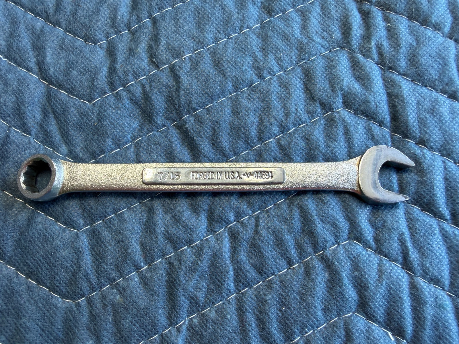 Craftsman 7/16″ SAE Combination Wrench 44694 -V- USA see pictures